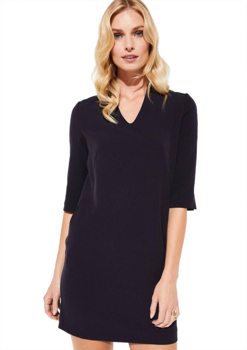comma - 3/4-Arm Kleid blau - Gr. - 44 von comma