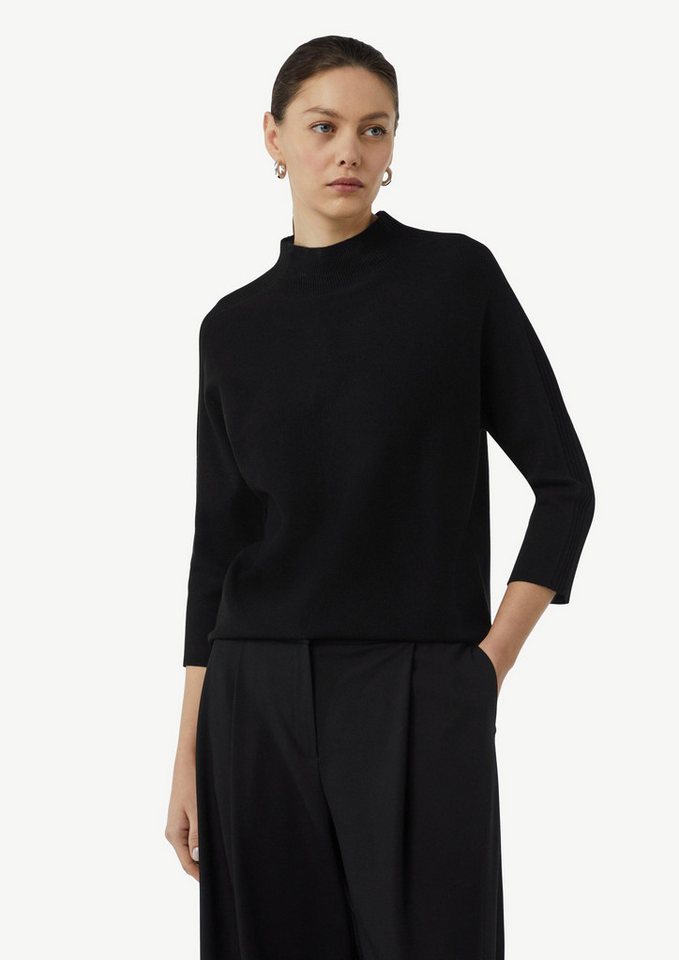 comma 3/4 Arm-Pullover Strickpullover (1-tlg) von comma