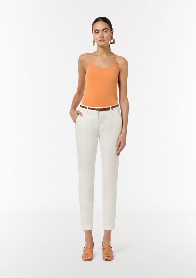 comma 7/8-Hose Hose Chino mit integriertem Gürtel von comma