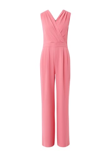 comma Ärmelloser Jumpsuit mit Wide Leg und Wickel-Ausschnitt pink 36/REG von comma