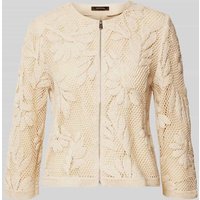 comma Blazer in Layering-Optik in Sand, Größe 42 von comma