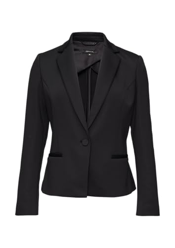 comma Blazer mit Halbfutter im Rückenteil schwarz 34 comma Blazer mit Halbfutter im Rückenteil schwarz 34 von comma