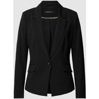 comma Blazer mit Knopfverschluss in Black, Größe 40 von comma