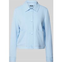 comma Blazer mit Umlegekragen in Hellblau, Größe 34 von comma