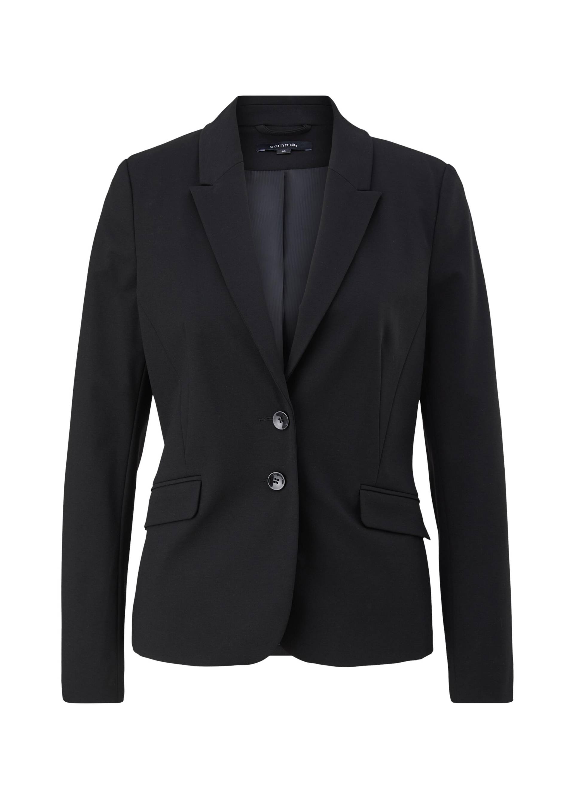 comma - Blazer schwarz - Gr. - 34 von comma