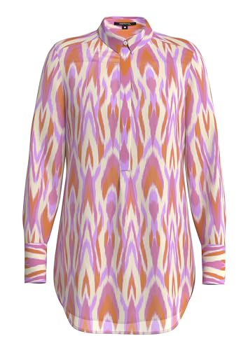 comma Bluse Langarm mit Allover Muster von comma