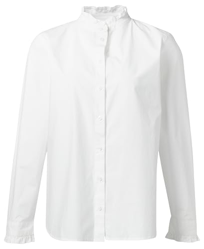 comma Bluse Langarm mit Rüschendetails von comma