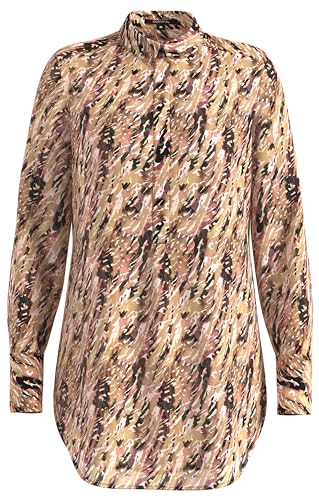 comma Bluse Langarm mit Stehkragen von comma