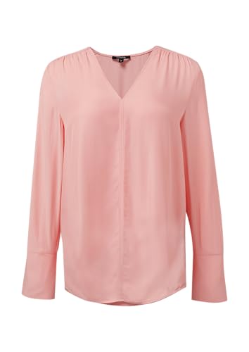 comma Viskosebluse mit V-Ausschnitt rosa 44 von comma