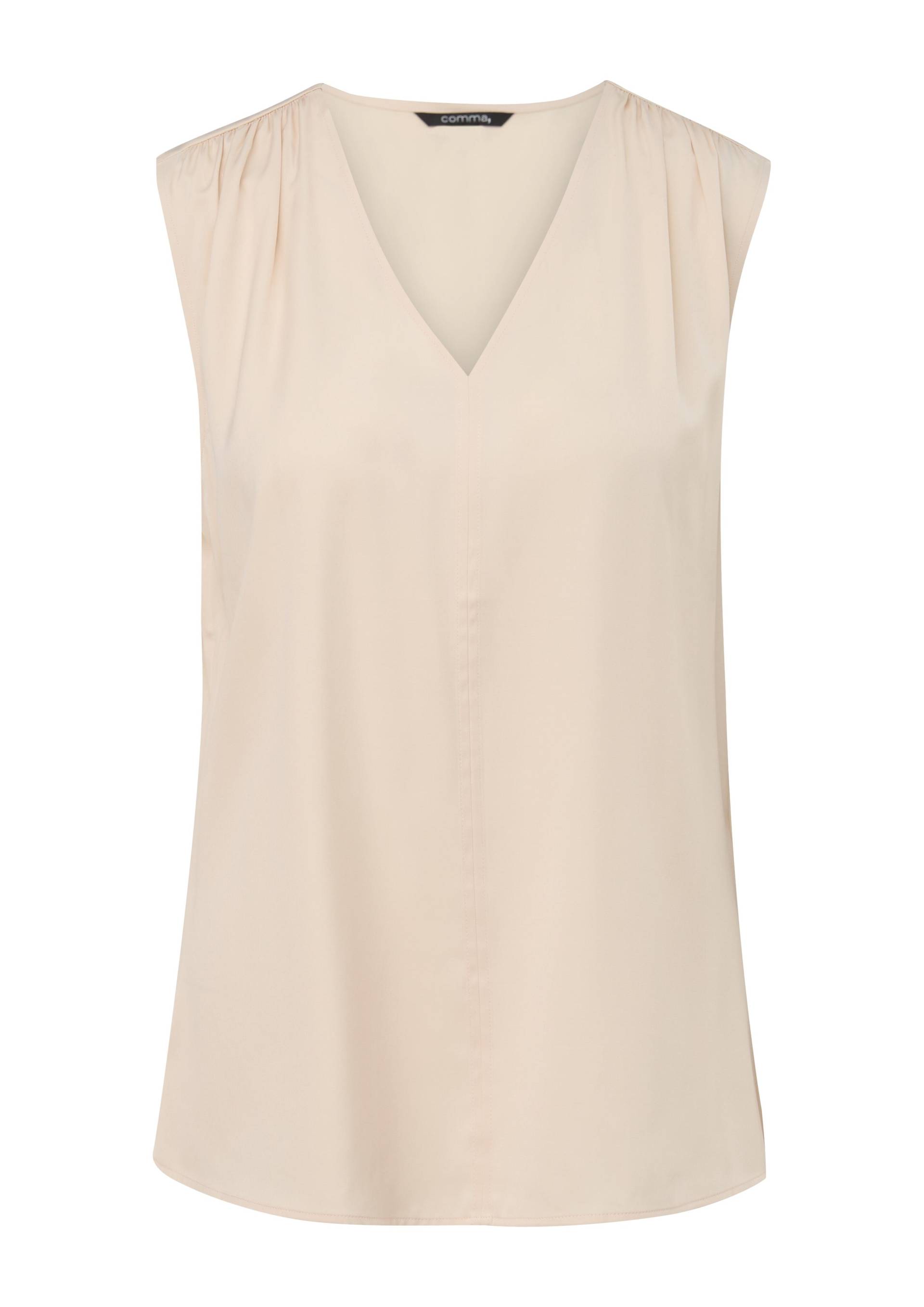 comma - Bluse beige - Gr. - 36 von comma