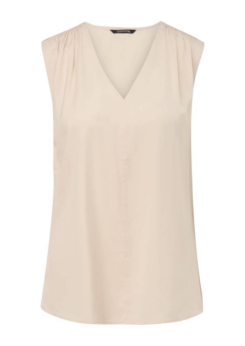 comma - Bluse beige - Gr. - 36 von comma