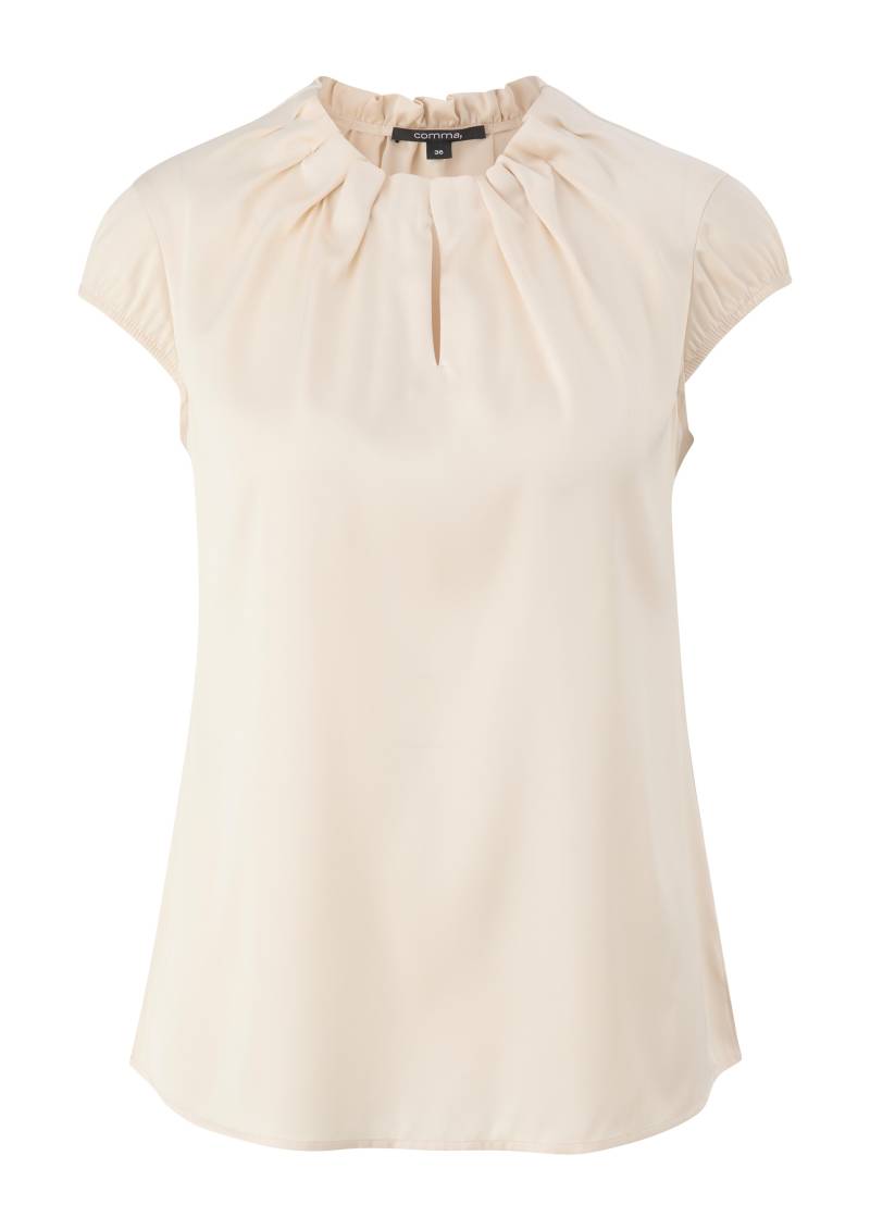 comma - Bluse beige - Gr. - 36 von comma