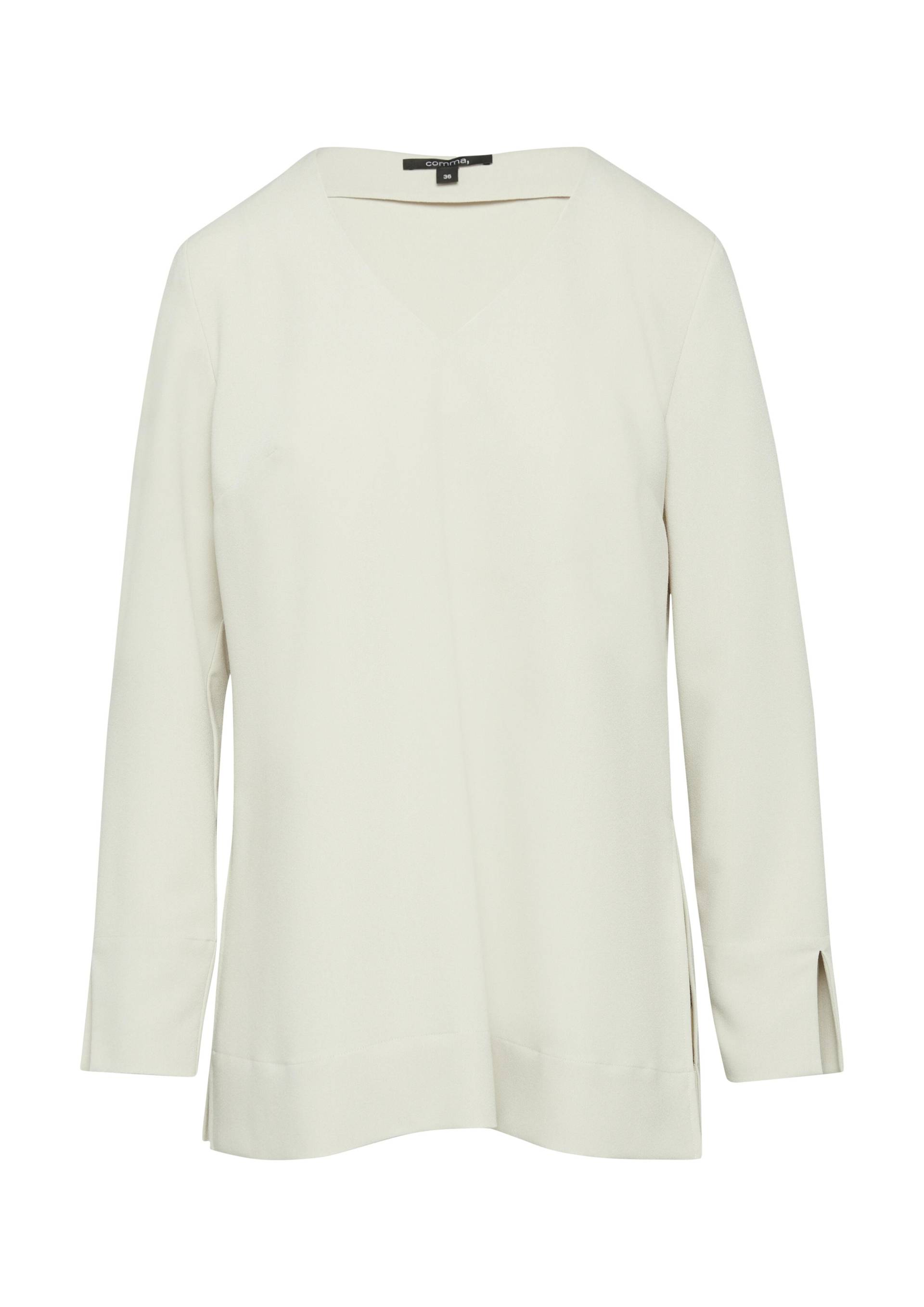 comma - Bluse beige - Gr. - 38 von comma