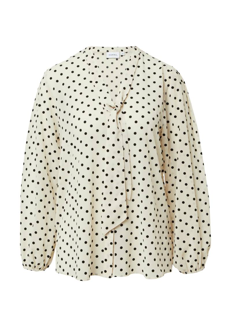 comma - Bluse beige - Gr. - 38 von comma