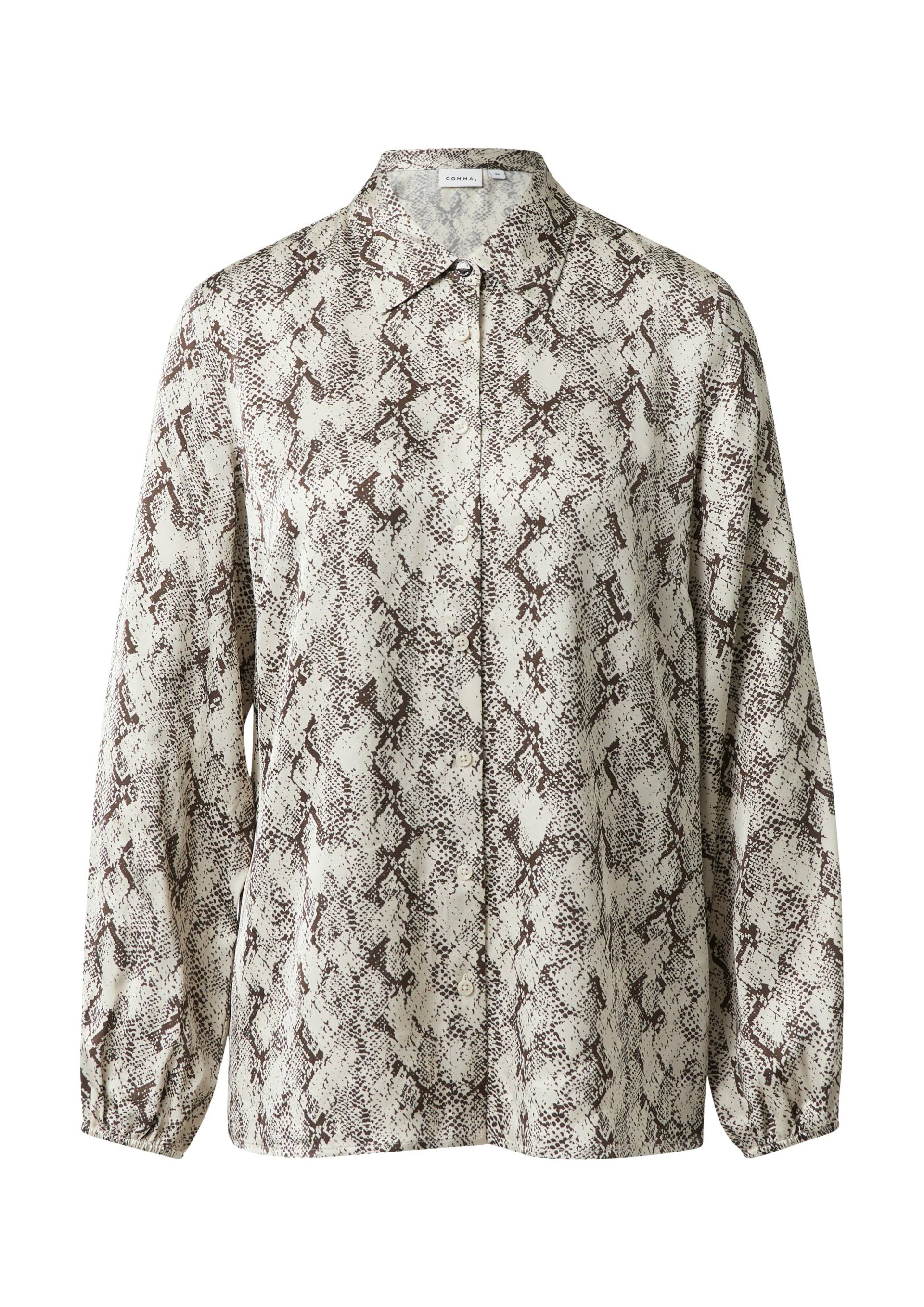 comma - Bluse beige - Gr. - 40 von comma