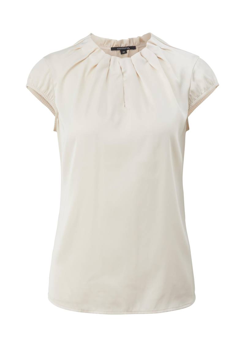 comma - Bluse beige - Gr. - 42 von comma