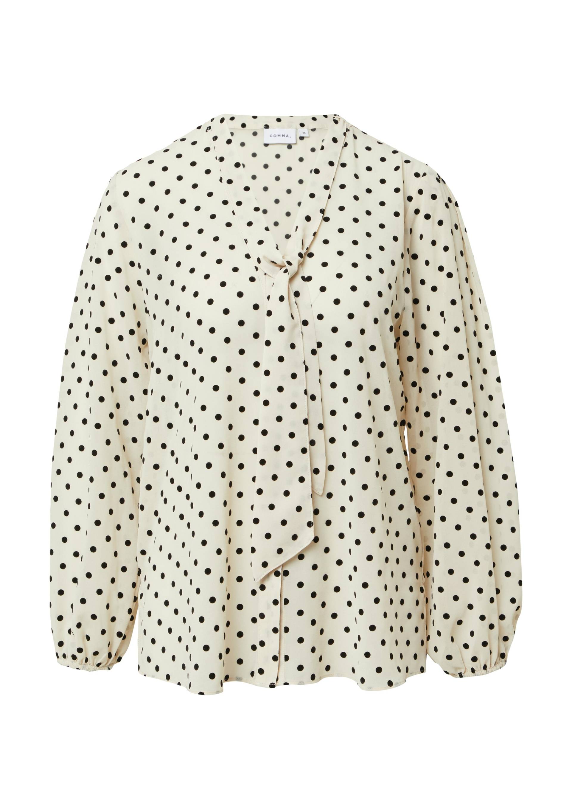 comma - Bluse beige - Gr. - 42 von comma