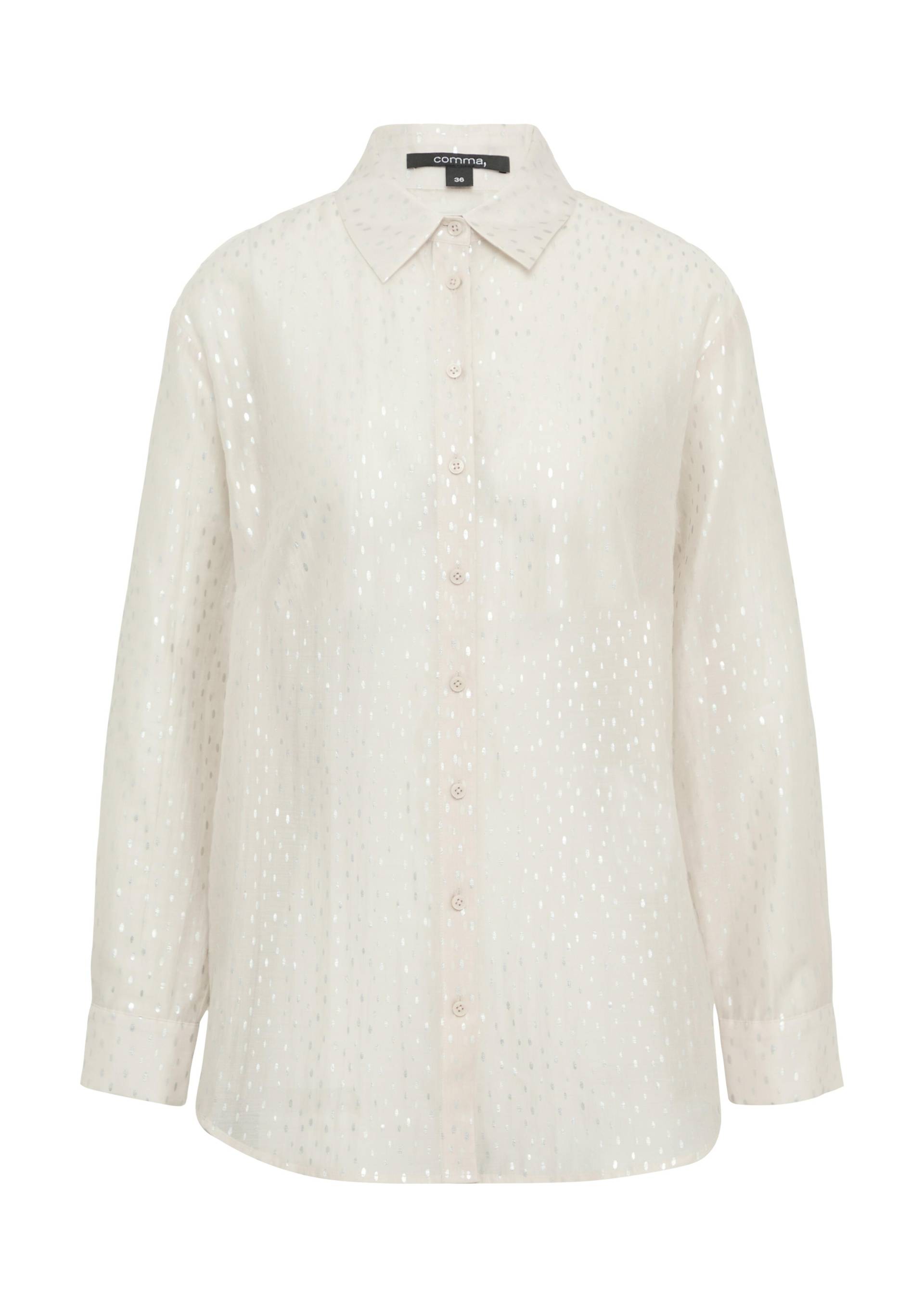 comma - Bluse beige - Gr. - 44 von comma