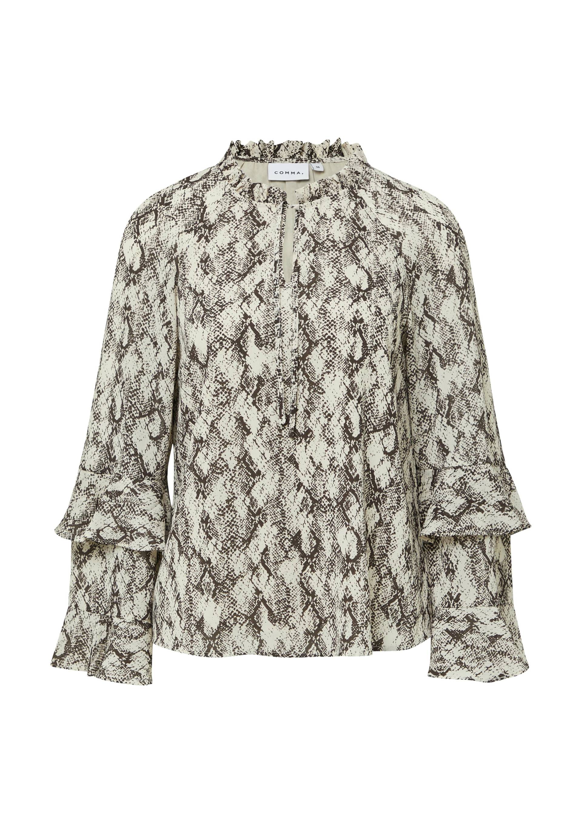 comma - Bluse beige - Gr. - 44 von comma