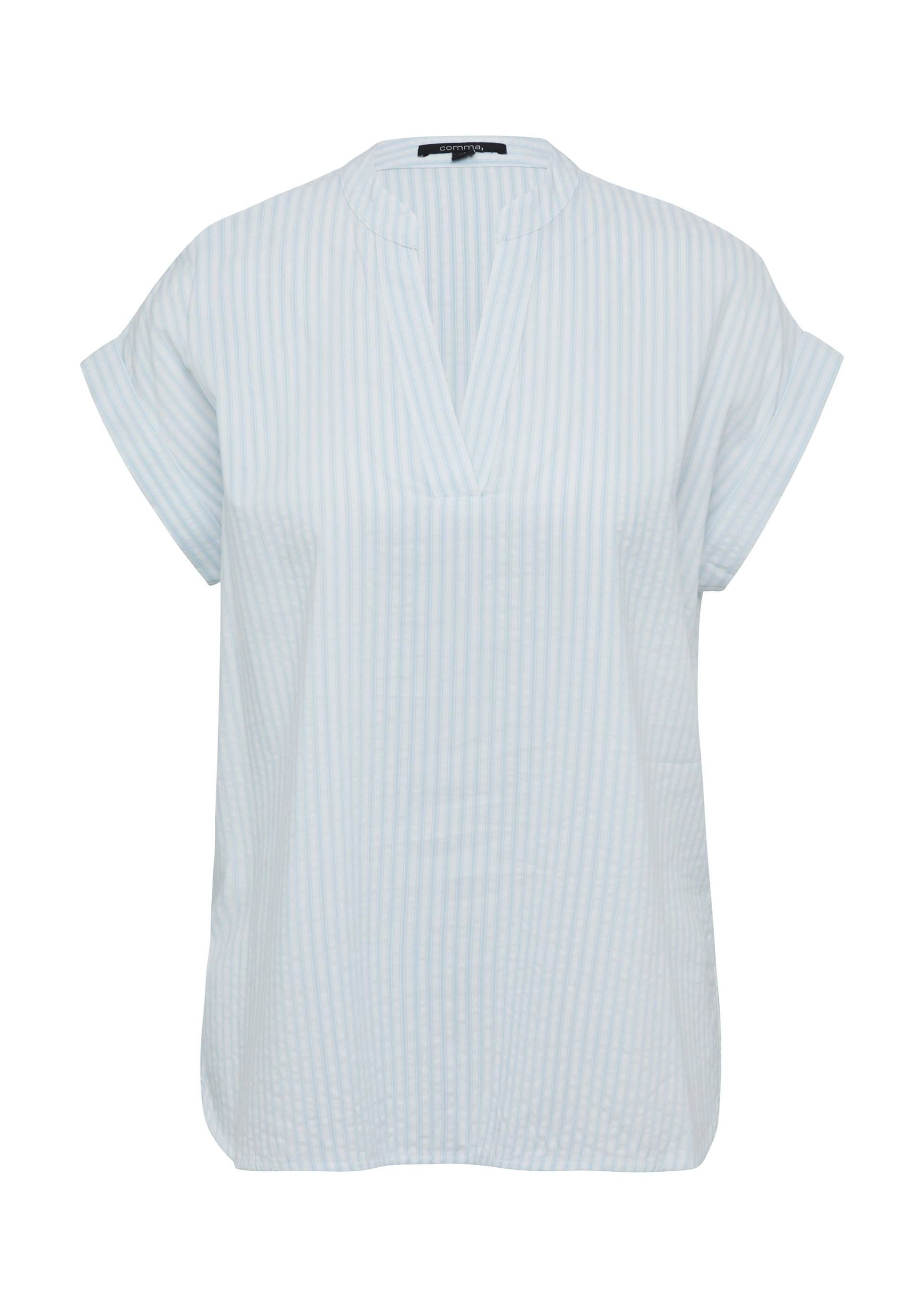 comma - Bluse blau - Gr. - 34 von comma