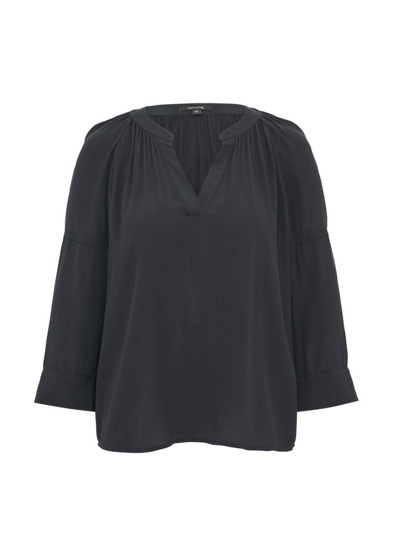 comma - Bluse blau - Gr. - 34 von comma