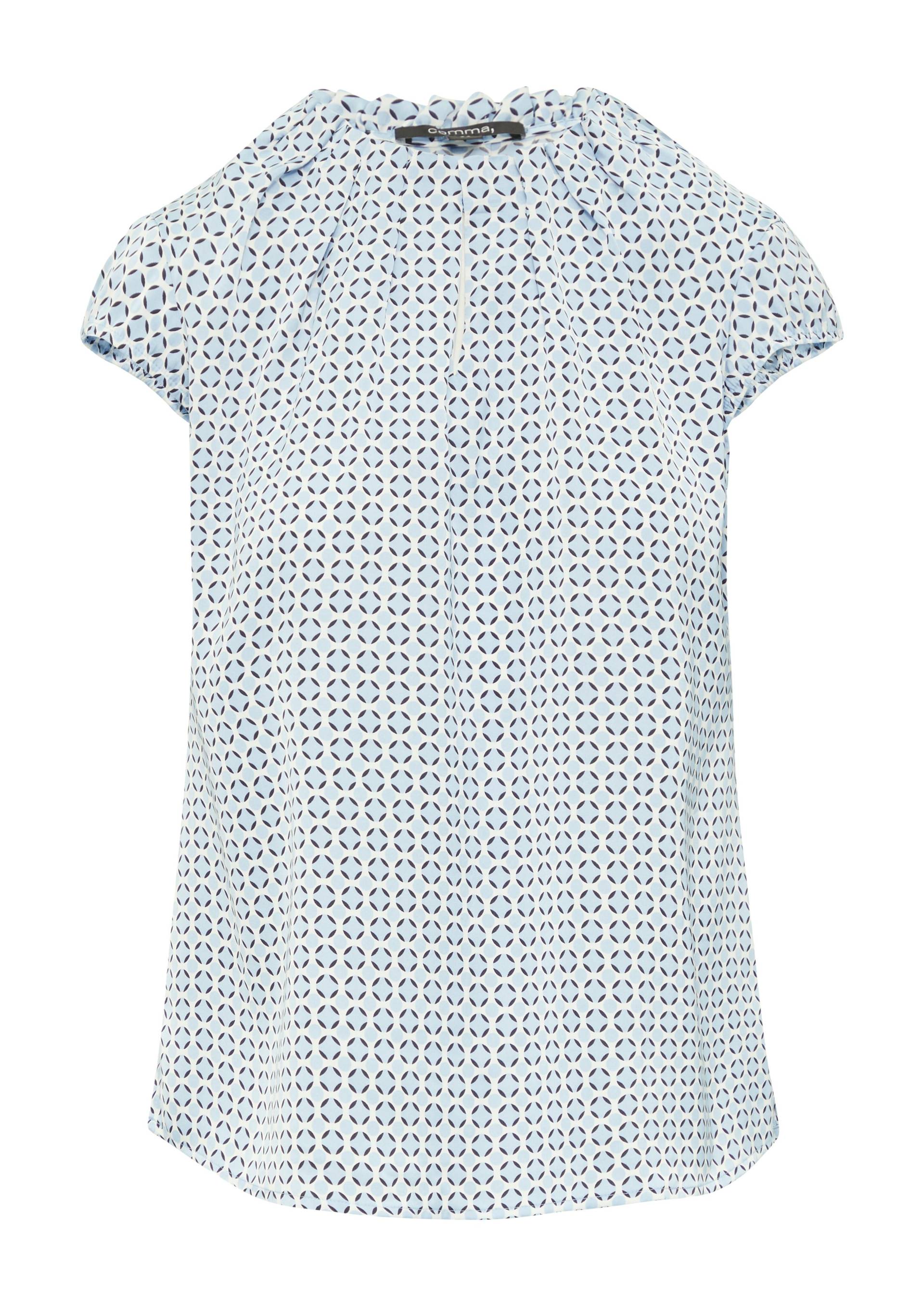 comma - Bluse blau - Gr. - 36 von comma