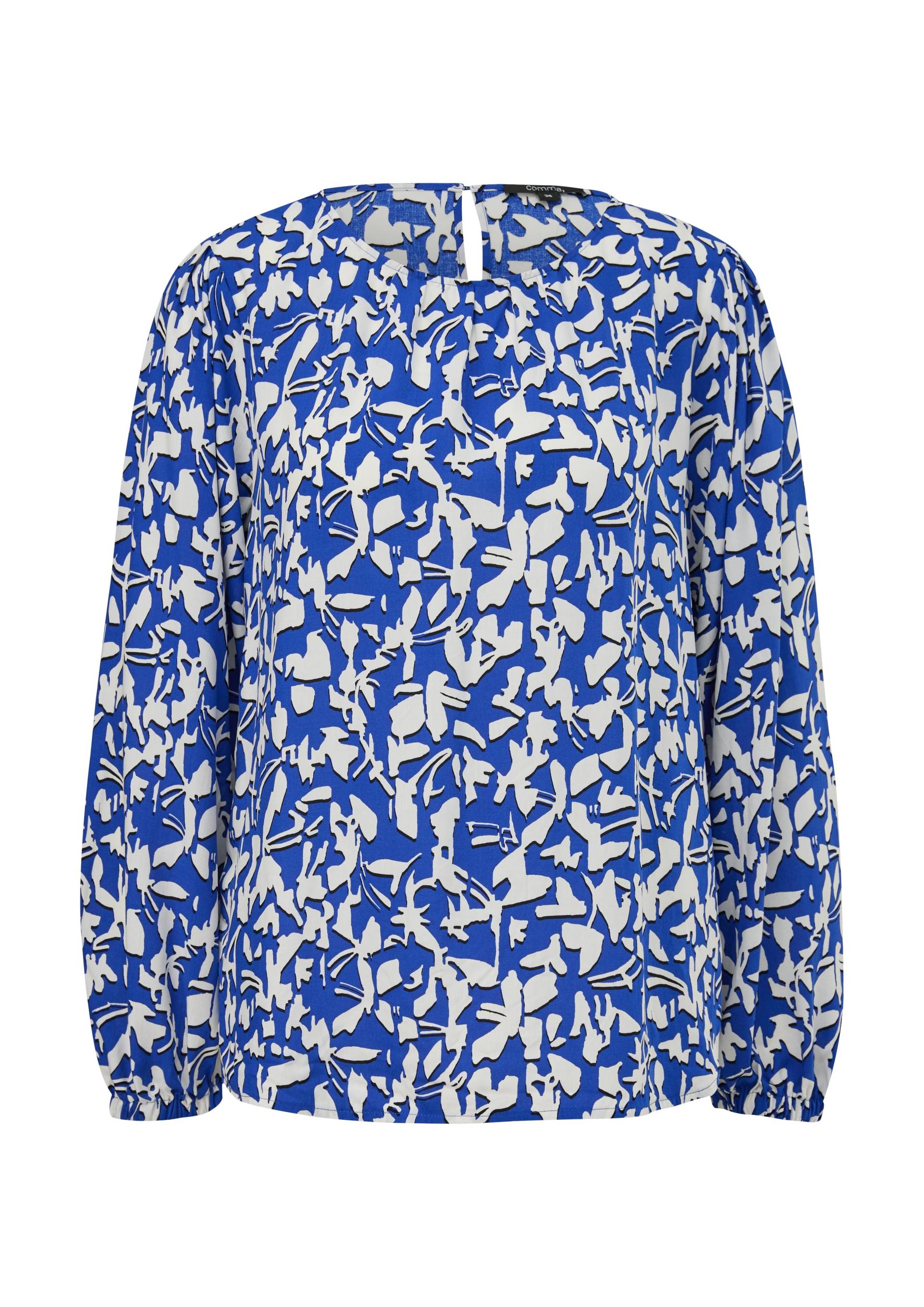 comma - Bluse blau - Gr. - 38 von comma