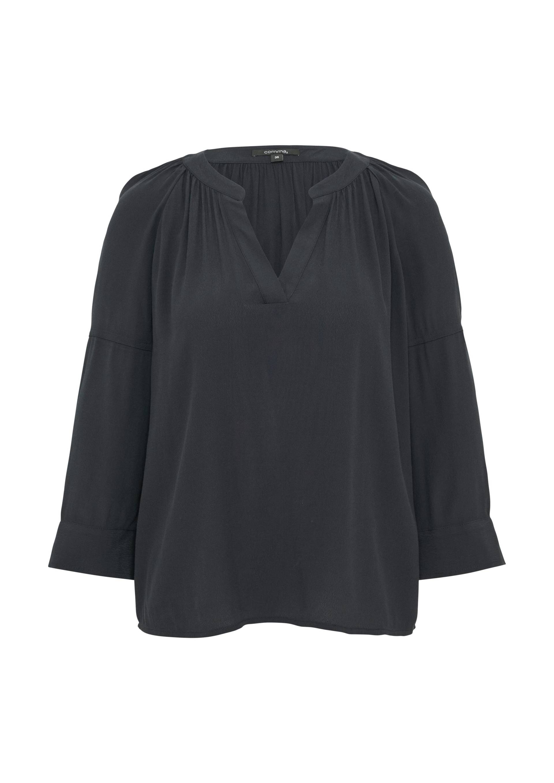 comma - Bluse blau - Gr. - 38 von comma