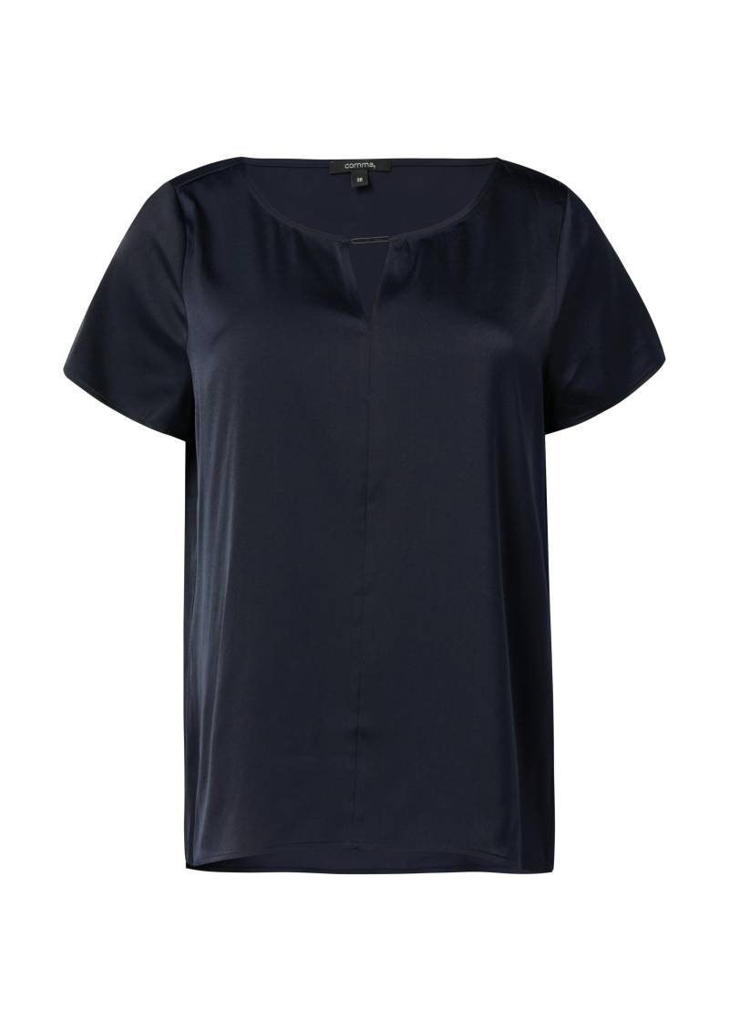 comma - Bluse blau - Gr. - 40 von comma