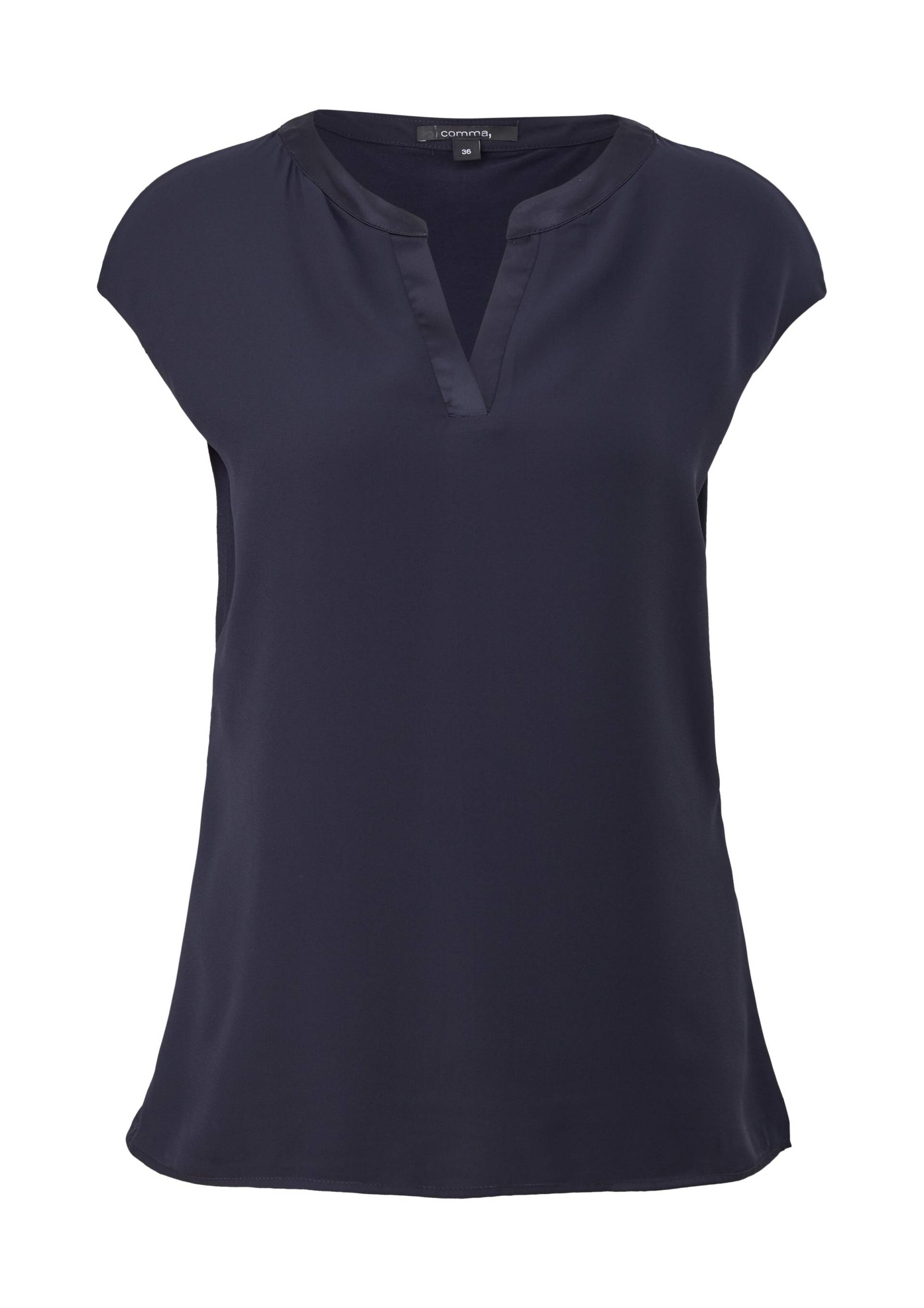 comma - Bluse blau - Gr. - 44 von comma