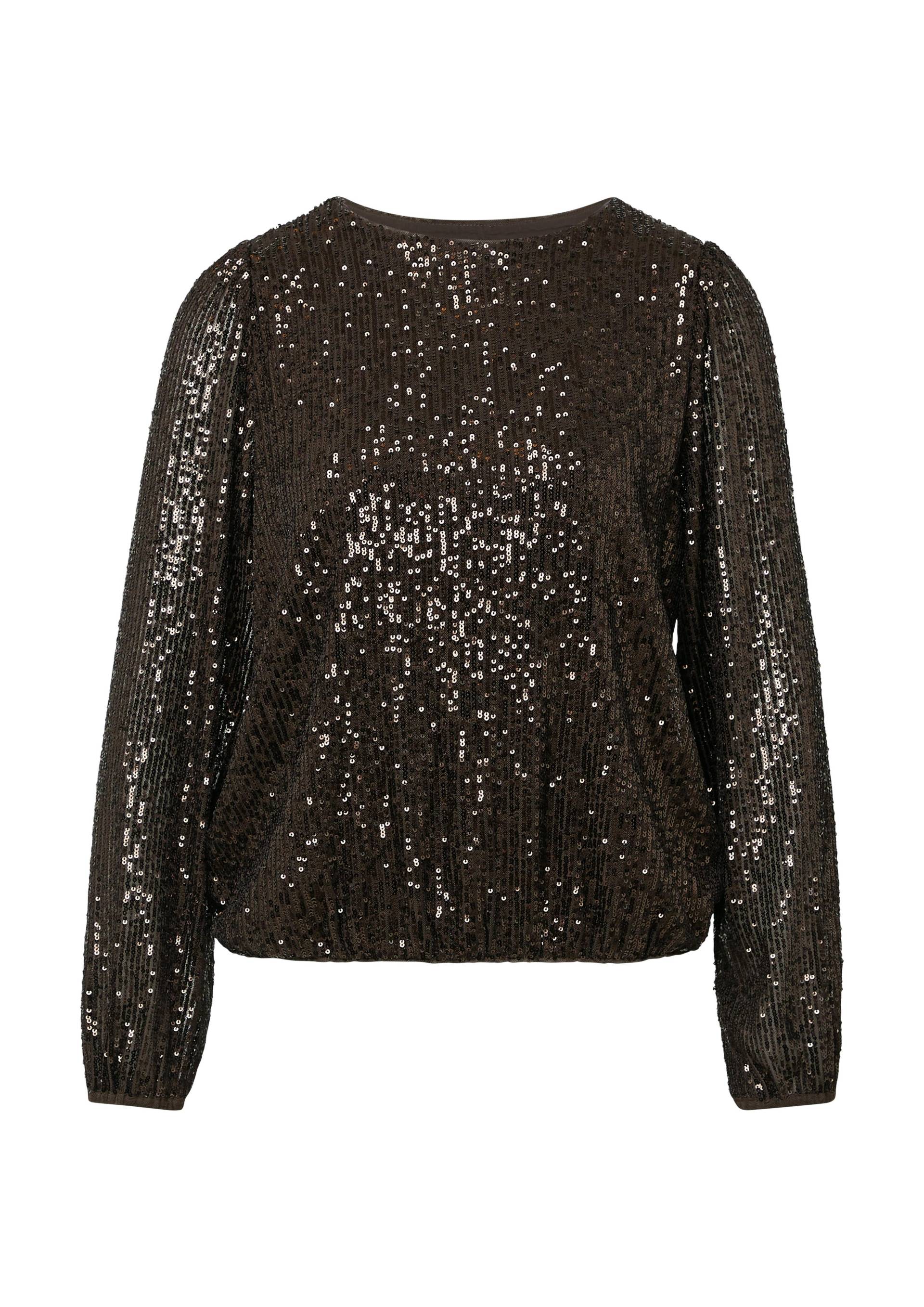 comma - Bluse braun - Gr. - 36 von comma