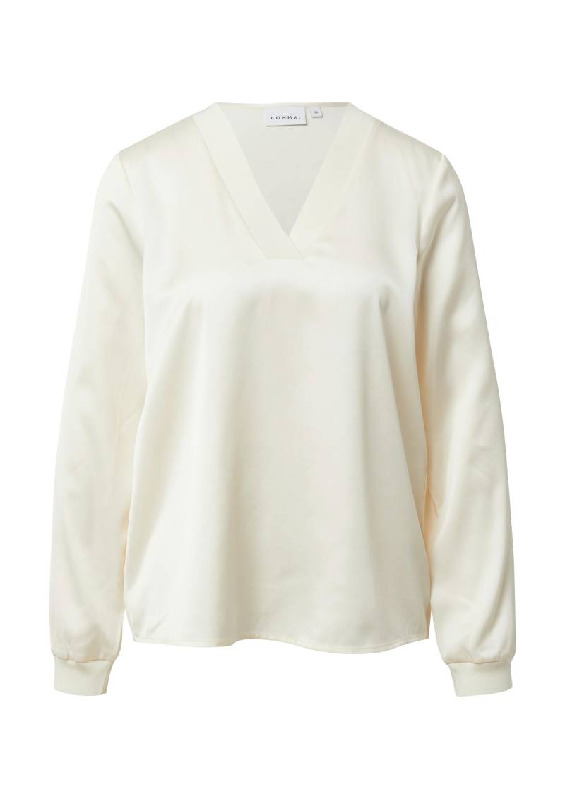comma - Bluse creme - Gr. - 36 von comma