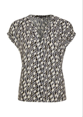 comma Bluse kurzarm - multicolour - 46 von comma
