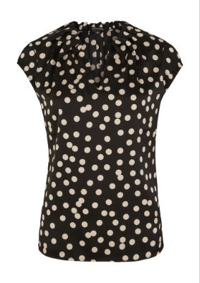 comma Bluse kurzarm - schwarz - 46 comma Bluse kurzarm - schwarz - 46 von comma