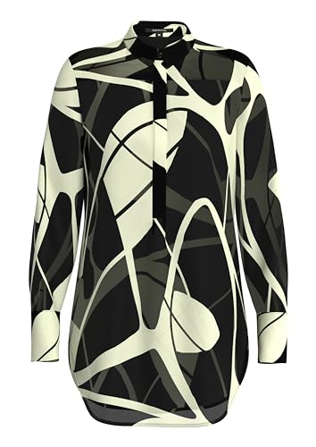 comma Bluse Langarm mit Allover Muster von comma