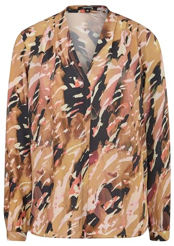 comma Bluse Langarm mit Allover Print von comma
