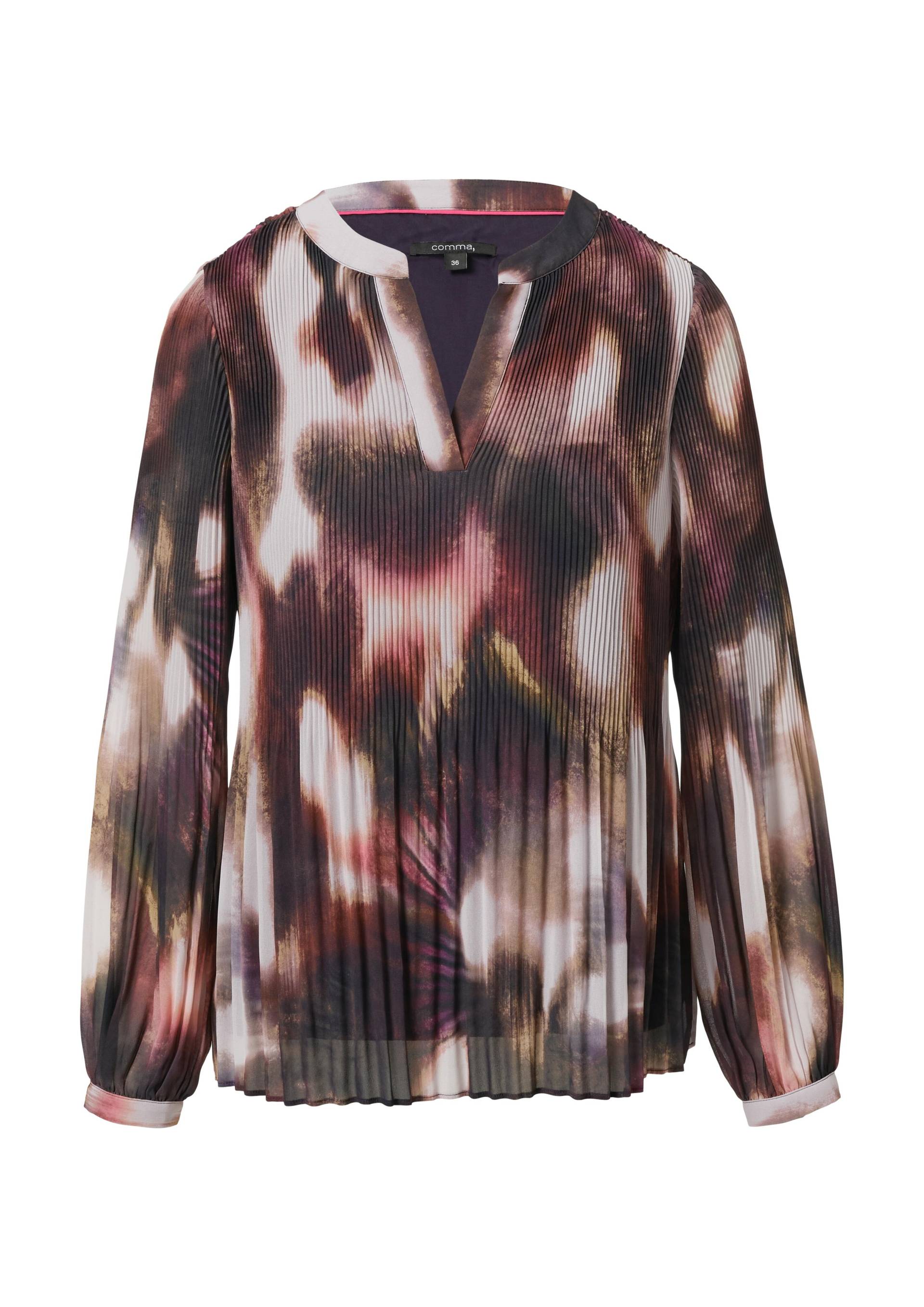 comma - Bluse lila - Gr. - 40 von comma