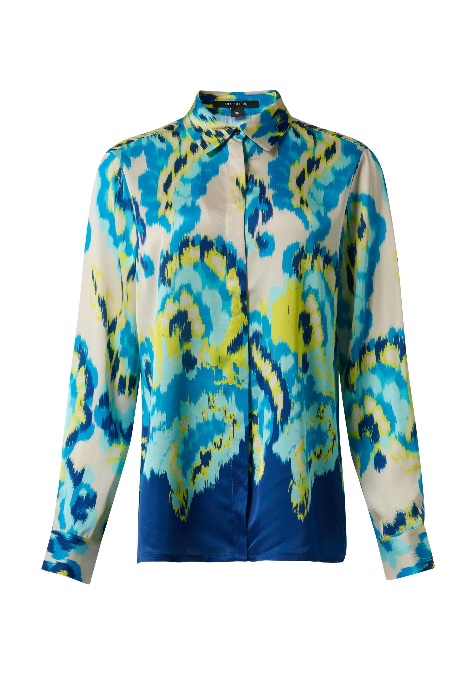 comma - Bluse mehrfarbig|weiß - Gr. - 34 von comma