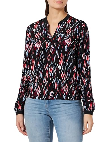 comma Bluse mit Allover Print von comma