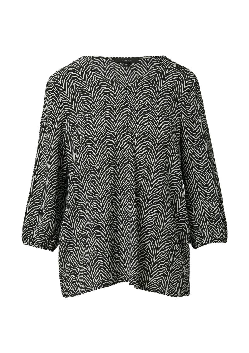 comma - Bluse schwarz - Gr. - 34 von comma