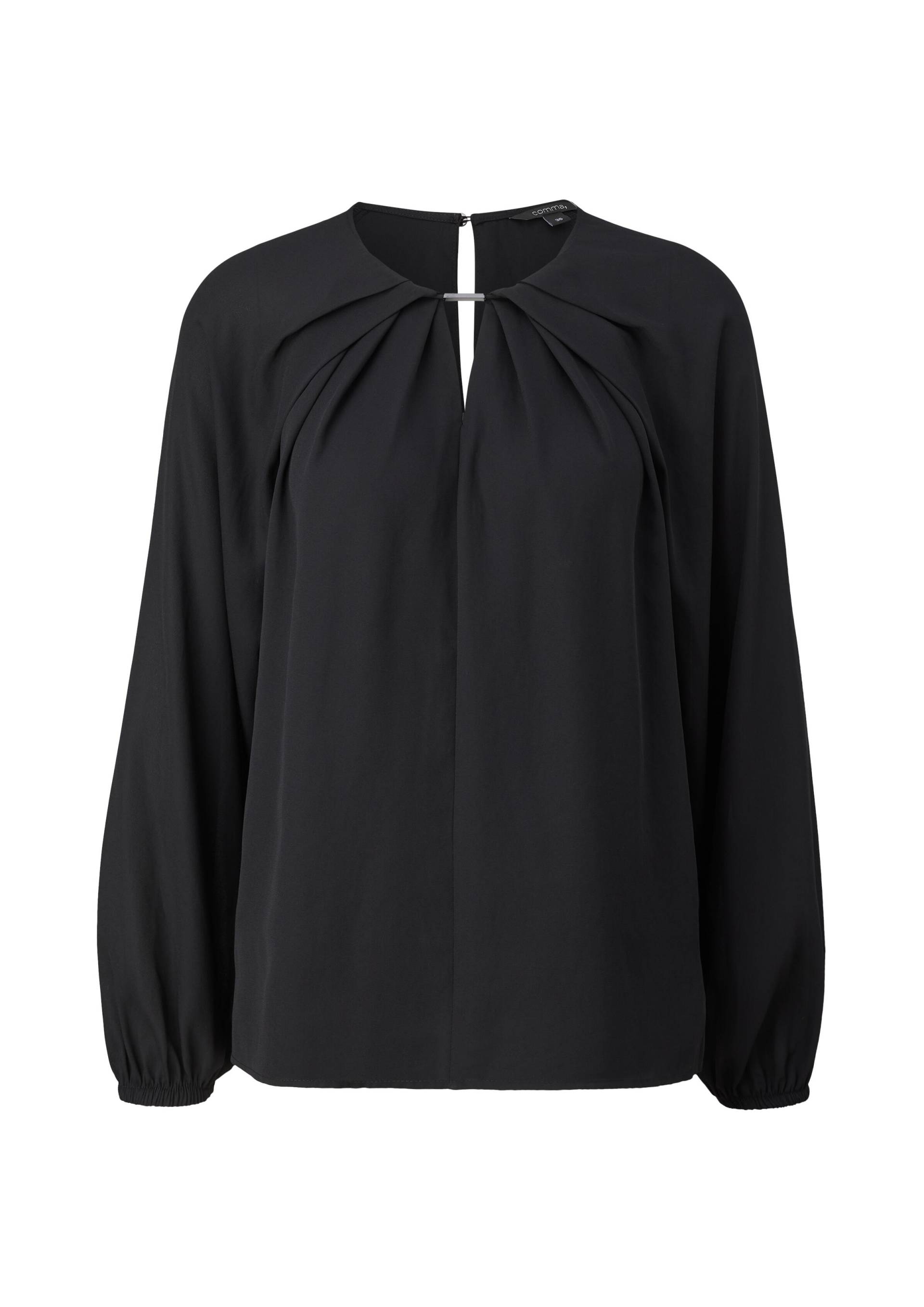 comma - Bluse schwarz - Gr. - 38 von comma