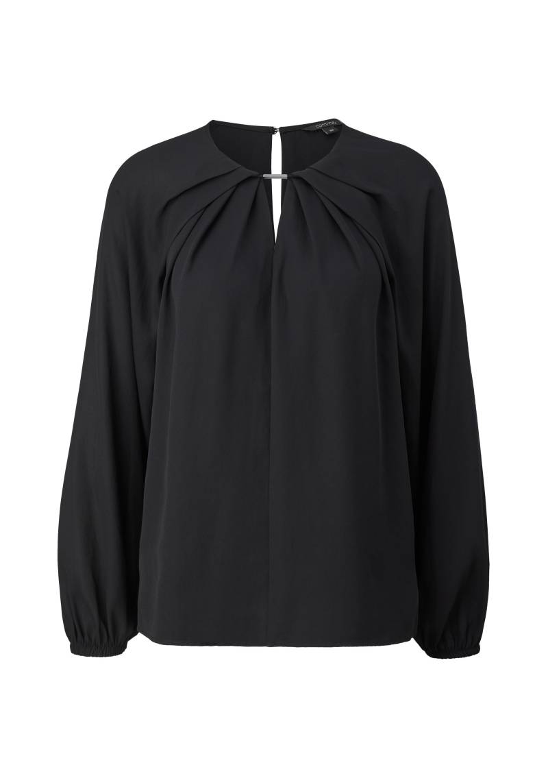 comma - Bluse schwarz - Gr. - 38 von comma