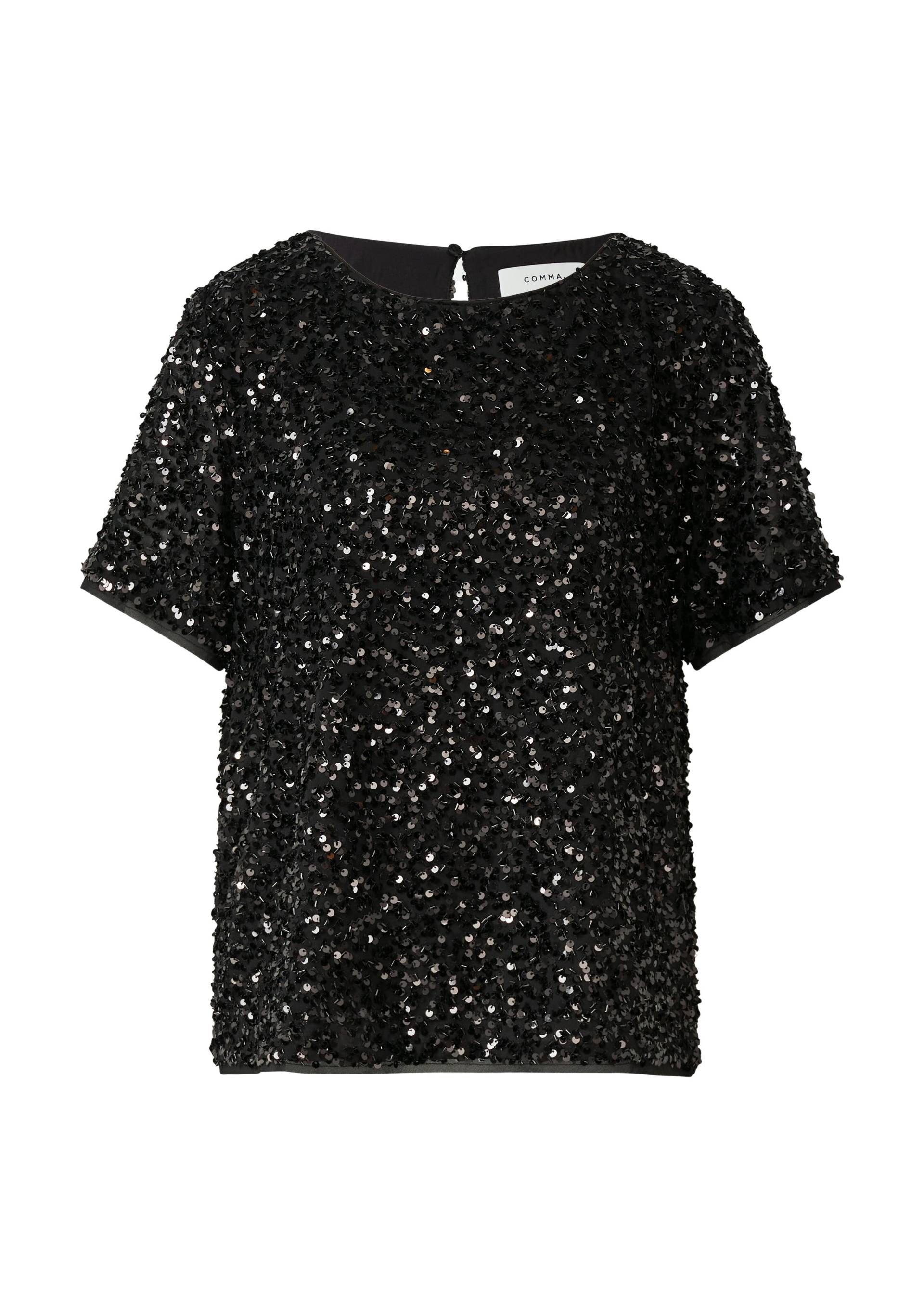 comma - Bluse schwarz - Gr. - 38 von comma