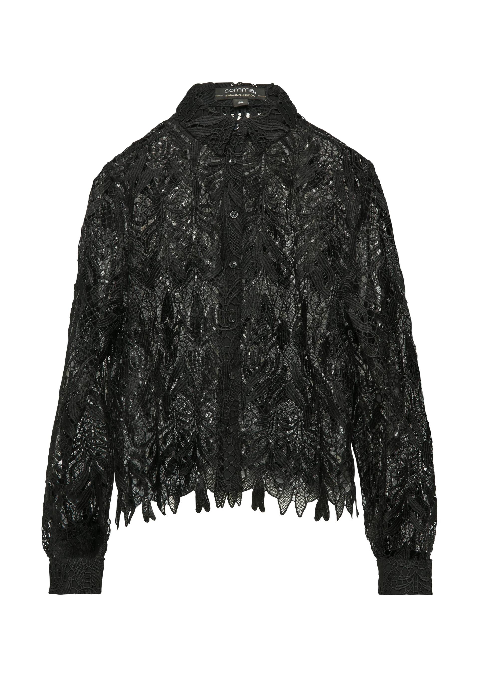 comma - Bluse schwarz - Gr. - 38 von comma