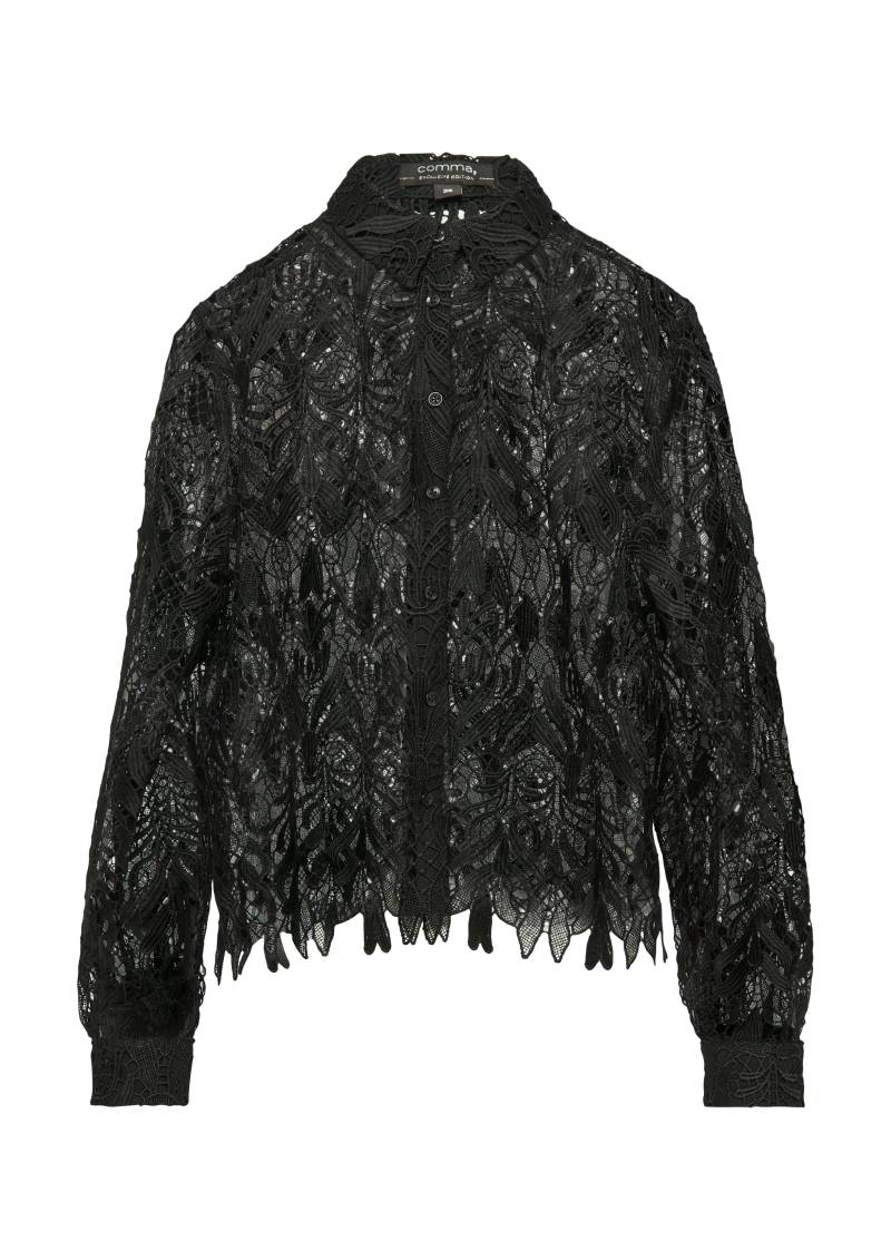 comma - Bluse schwarz - Gr. - 38 von comma
