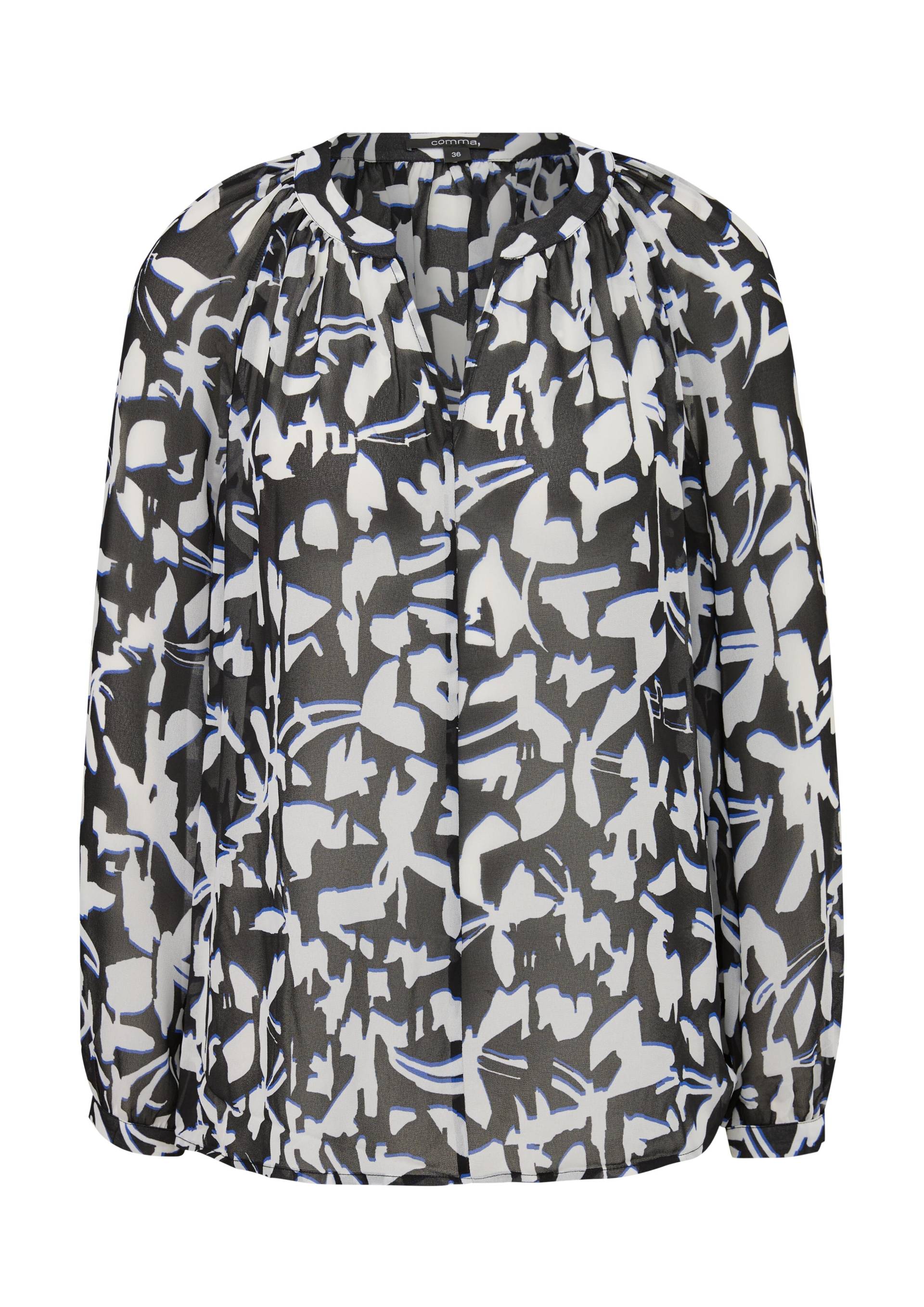 comma - Bluse schwarz - Gr. - 42 von comma