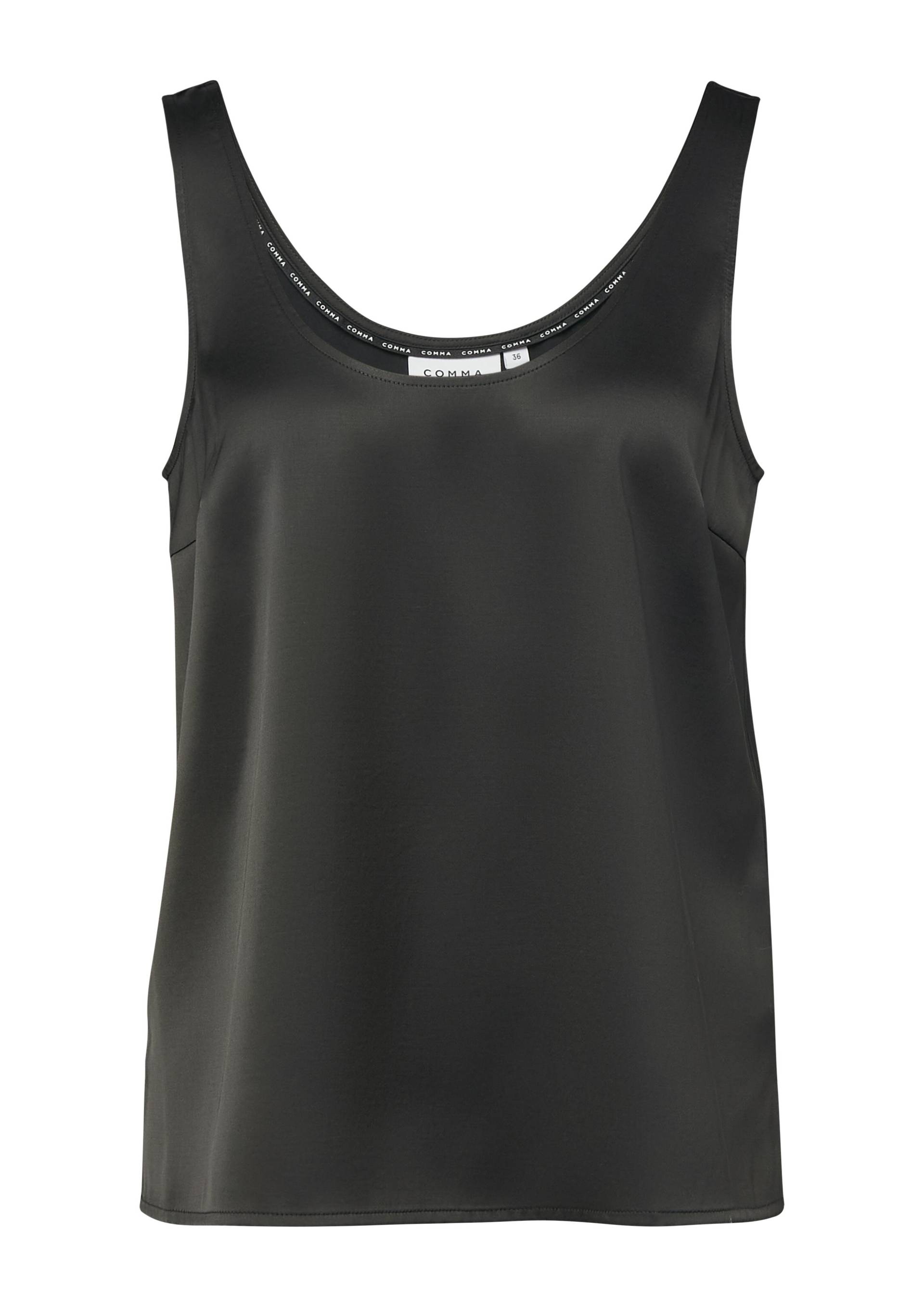 comma - Bluse schwarz - Gr. - 44 von comma