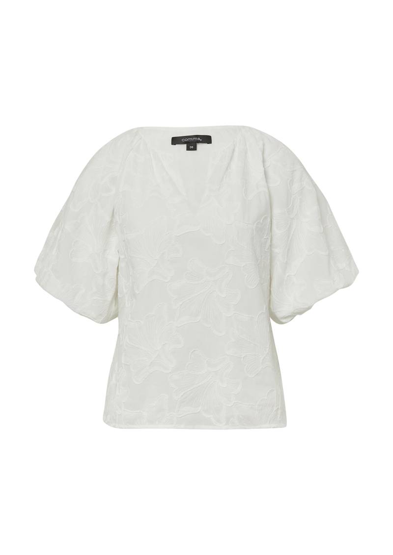 comma - Bluse weiß - Gr. - 34 von comma