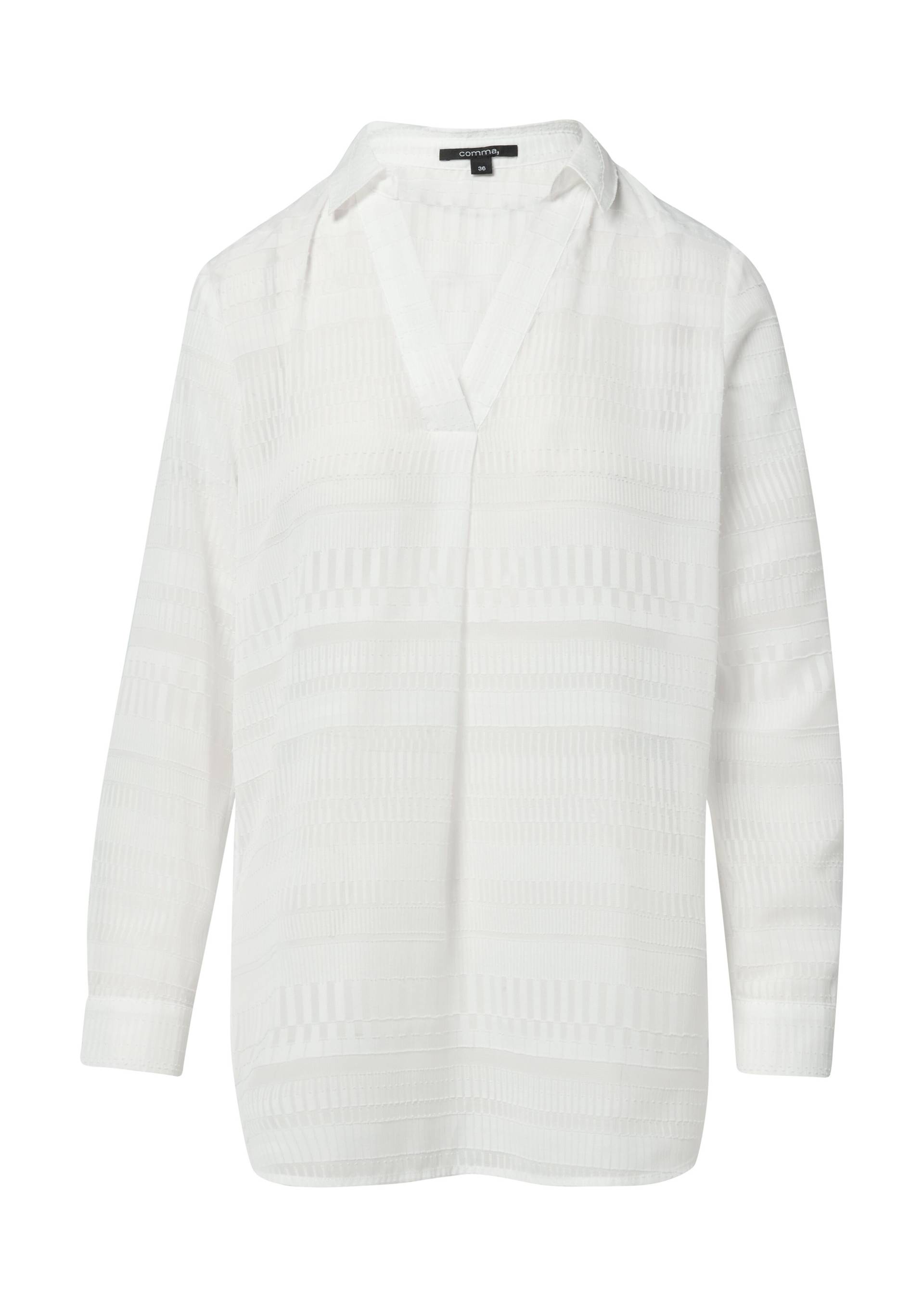 comma - Bluse weiß - Gr. - 34 von comma