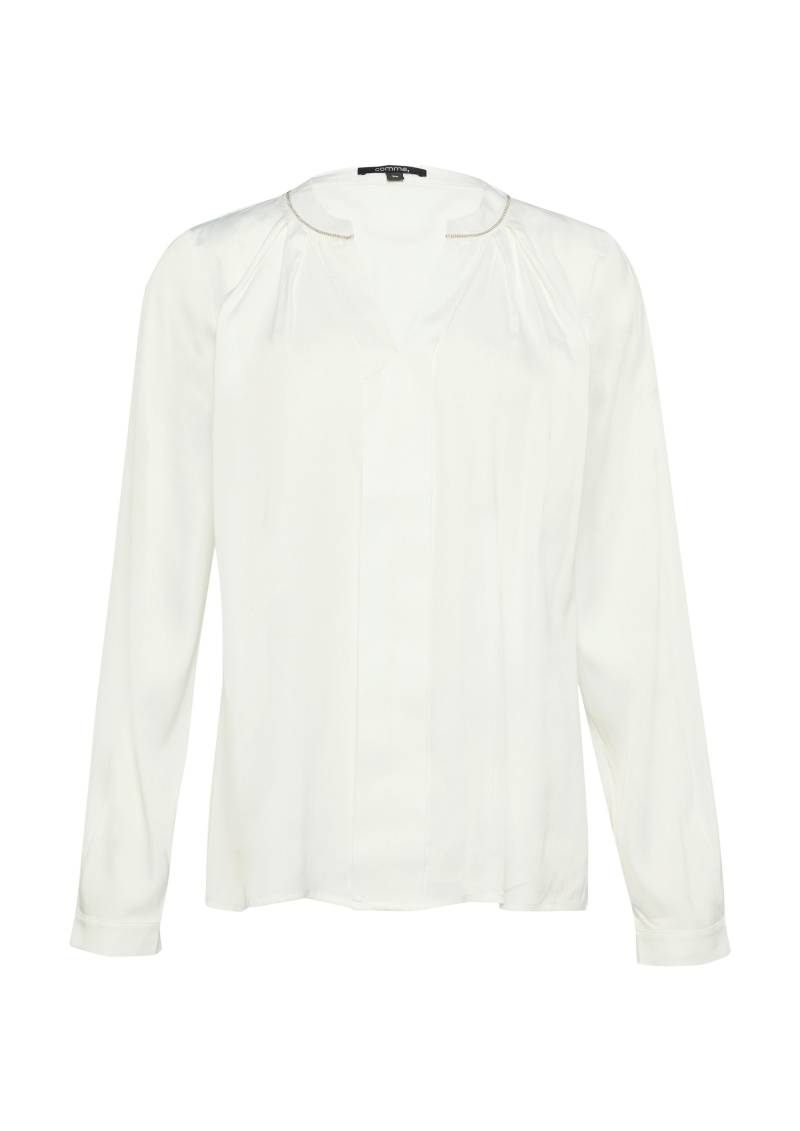 comma - Bluse weiß - Gr. - 34 von comma
